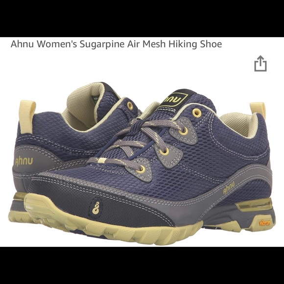 ahnu women's sugarpine air mesh hiking shoe